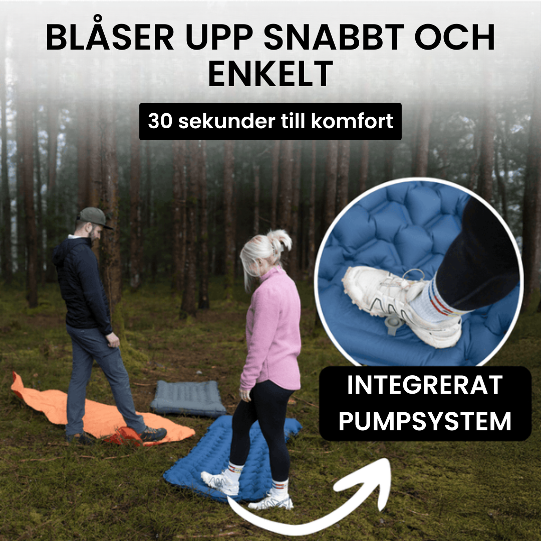 Norrfjäll - Ultralätt och kompakt liggunderlag från Toppstugan