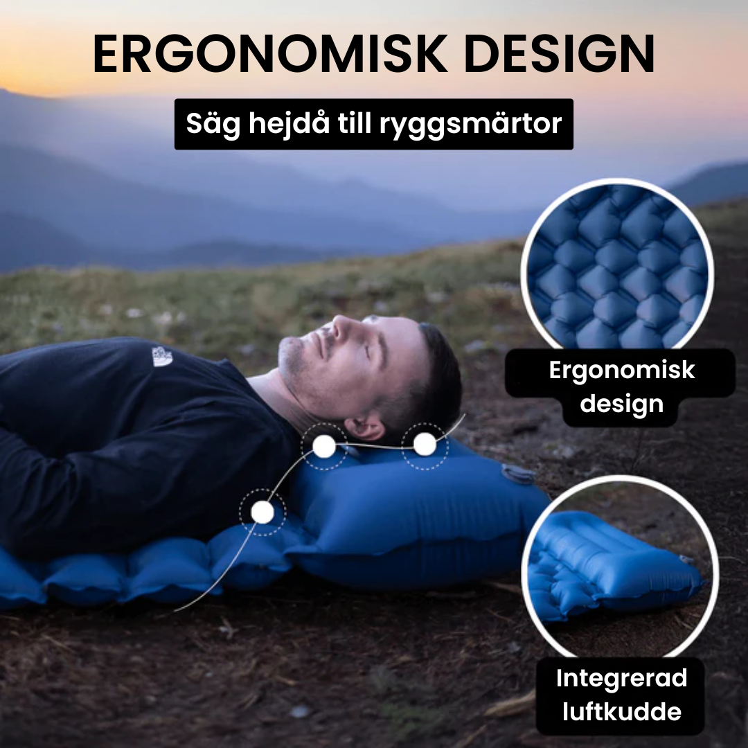 Norrfjäll - Ultralätt och kompakt liggunderlag från Toppstugan